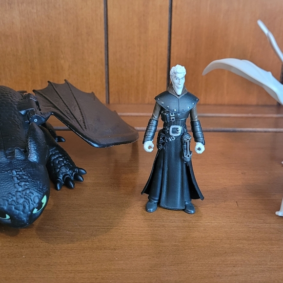 Toys How To Train Your Dragon Hidden World Grimmel Grisly Toothless Action Figures Poshmark